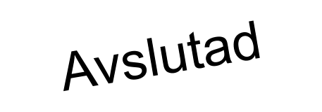 Avslutad
