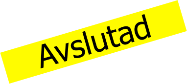 Avslutad