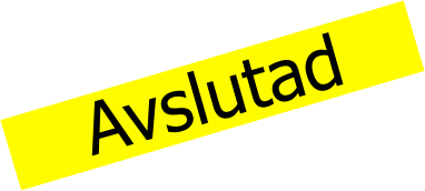 Avslutad
